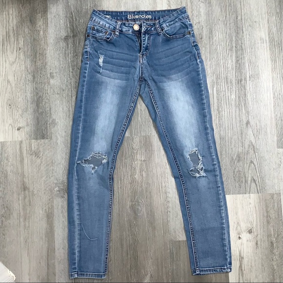 Bluenotes Mid-Rise Ripped Jeans - Picture 2 of 4